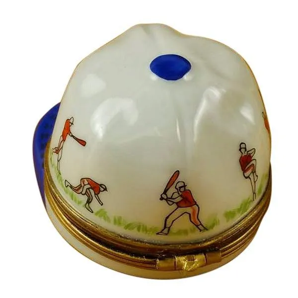 Baseball Hat with Batters limoges box
