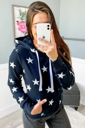 Be A Star Hoodie- Deep Navy