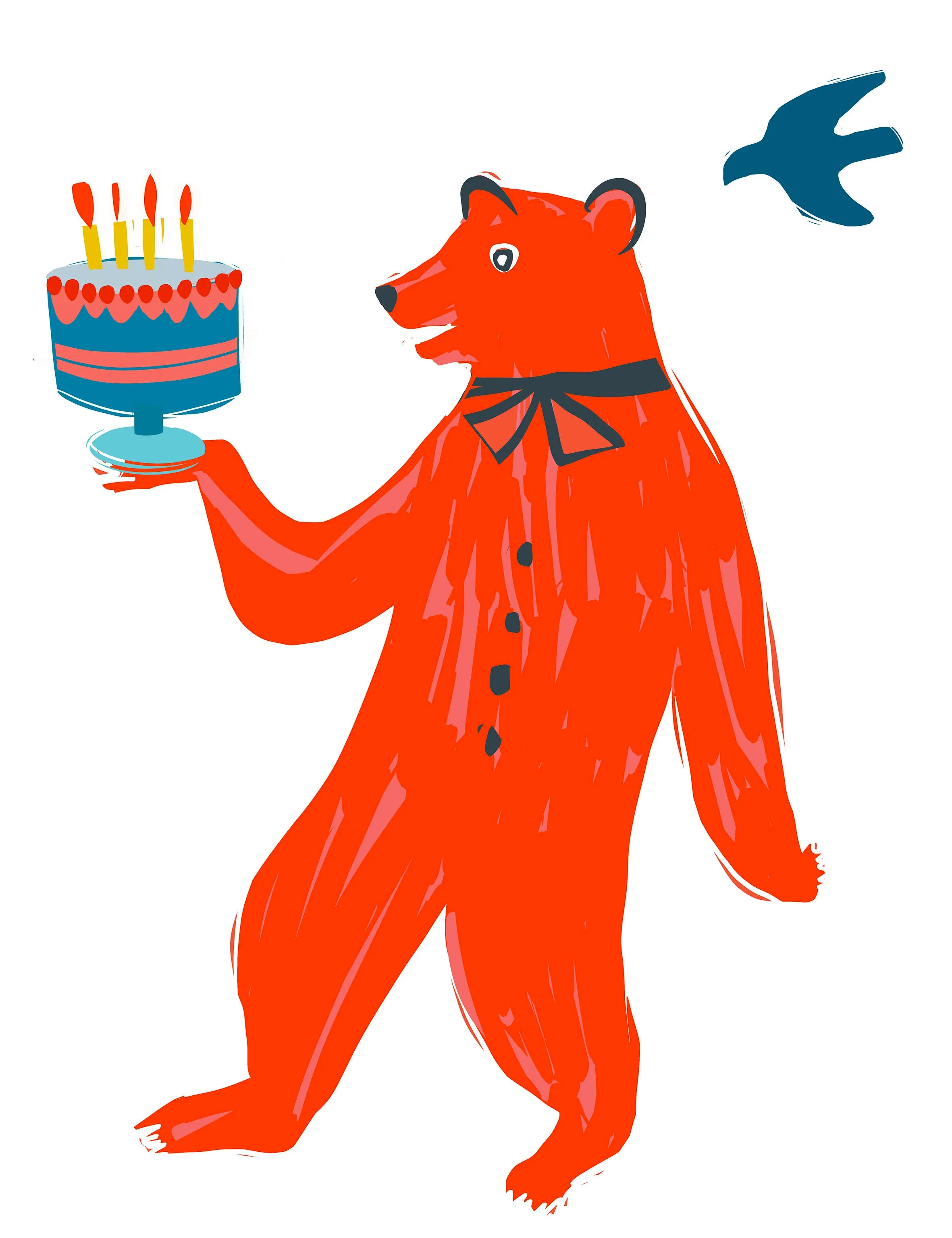 BEAR LIMITED EDITION FINE ART GICLEE PRINT