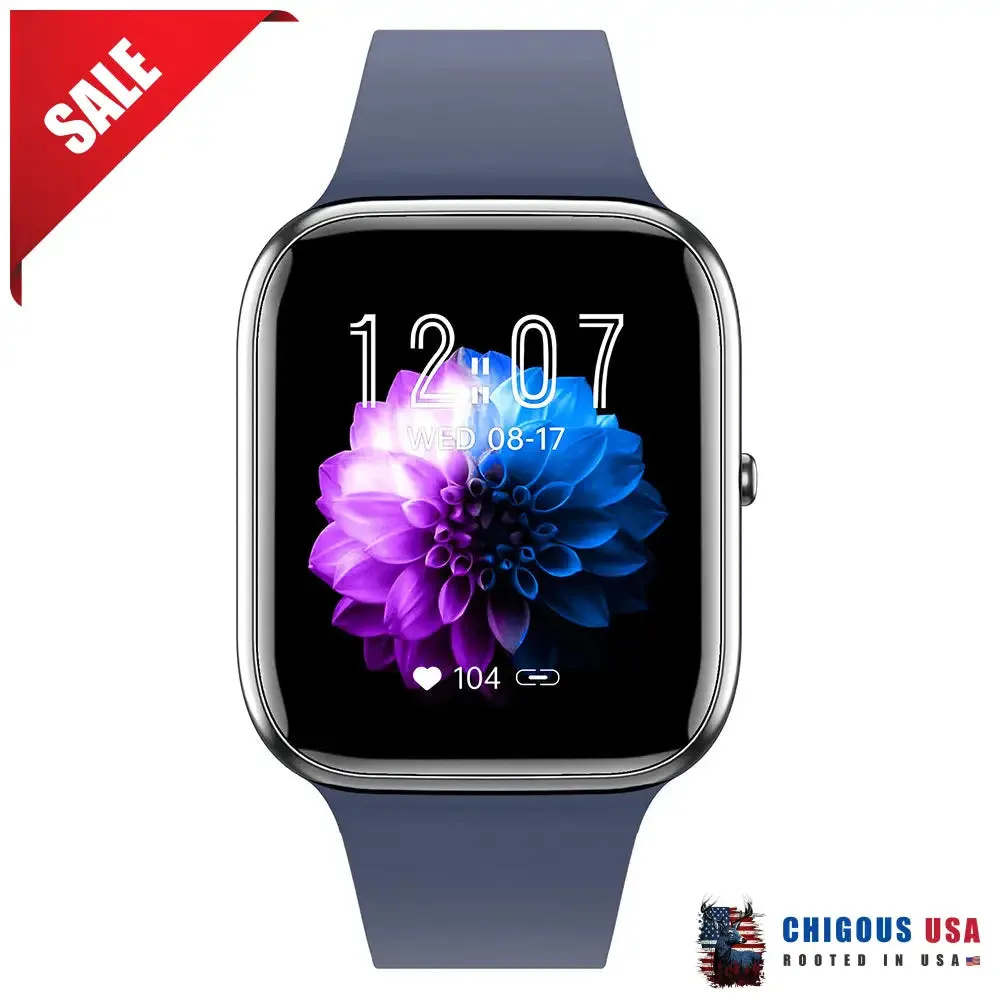 BEARSCOME Bluetooth Talk Play Music Health Waterproof Smartwatch