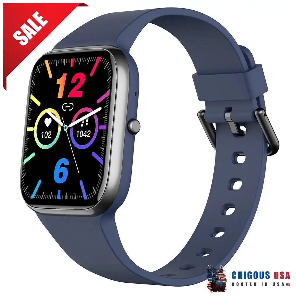 BEARSCOME Bluetooth Talk Play Music Health Waterproof Smartwatch
