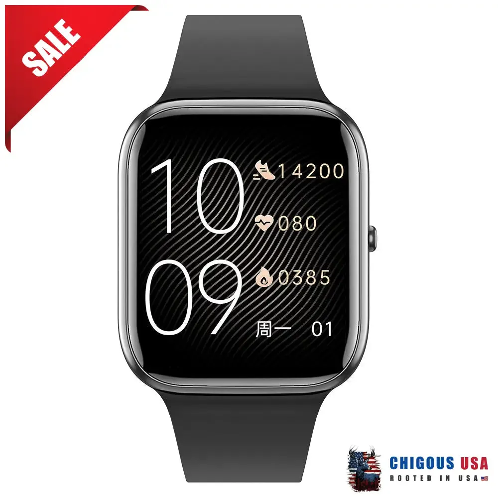 BEARSCOME Bluetooth Talk Play Music Health Waterproof Smartwatch