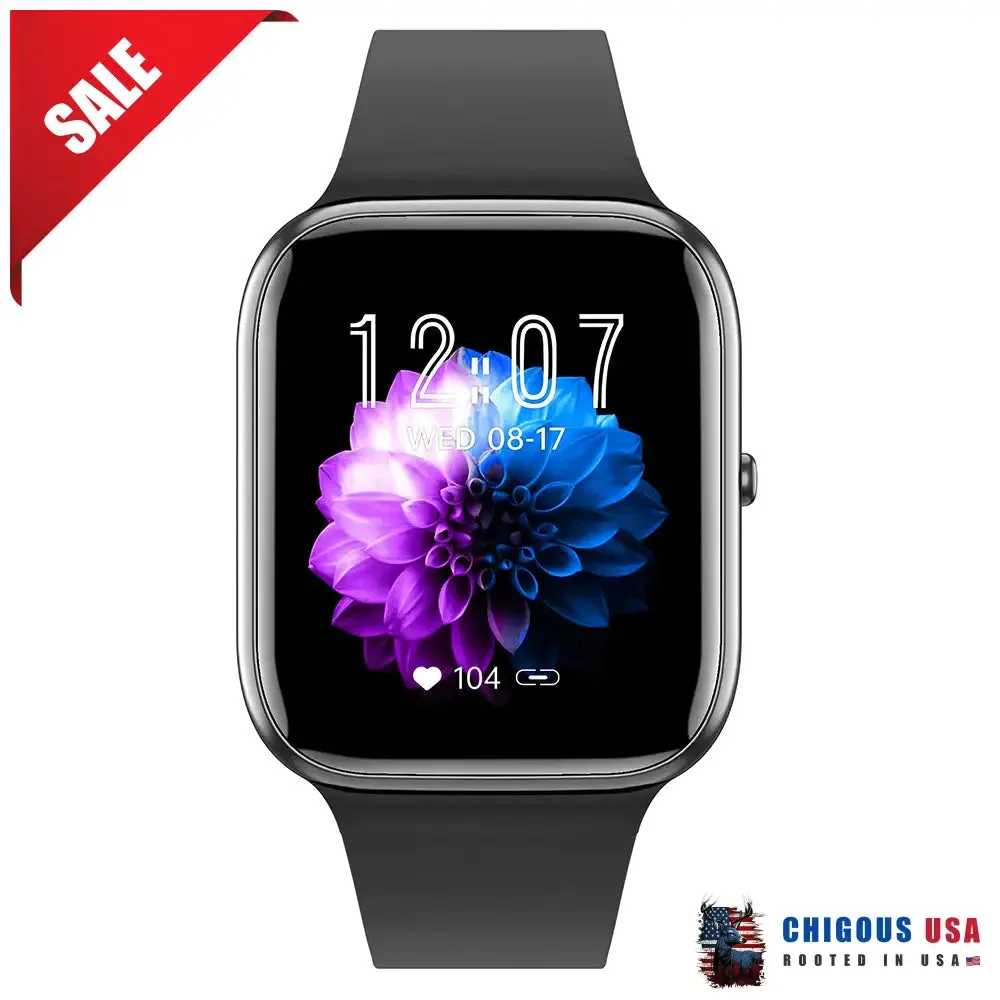 BEARSCOME Bluetooth Talk Play Music Health Waterproof Smartwatch
