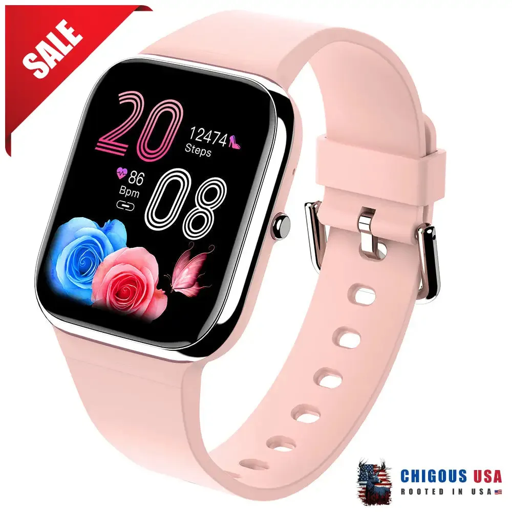 BEARSCOME Bluetooth Talk Play Music Health Waterproof Smartwatch