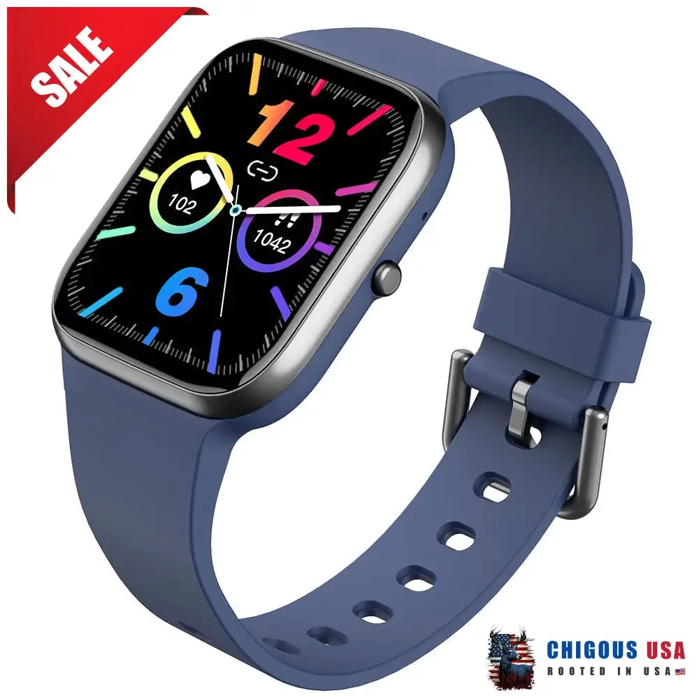 BEARSCOME Bluetooth Talk Play Music Health Waterproof Smartwatch