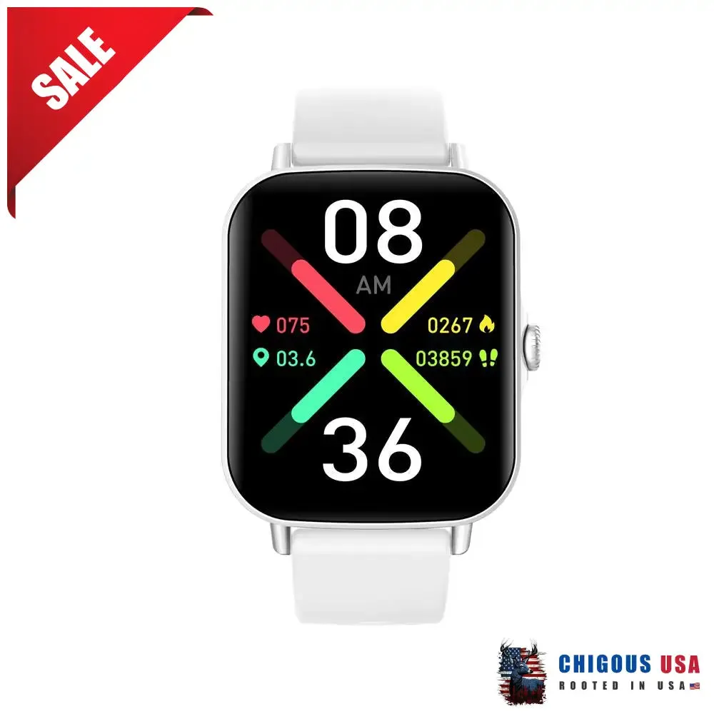 BEARSCOME Bluetooth Talk Play Music Health Waterproof Smartwatch