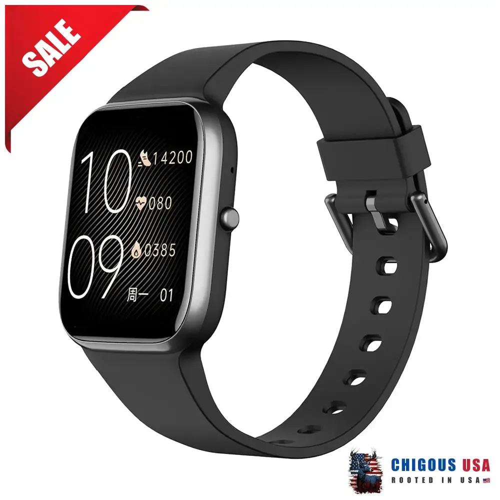 BEARSCOME Bluetooth Talk Play Music Health Waterproof Smartwatch