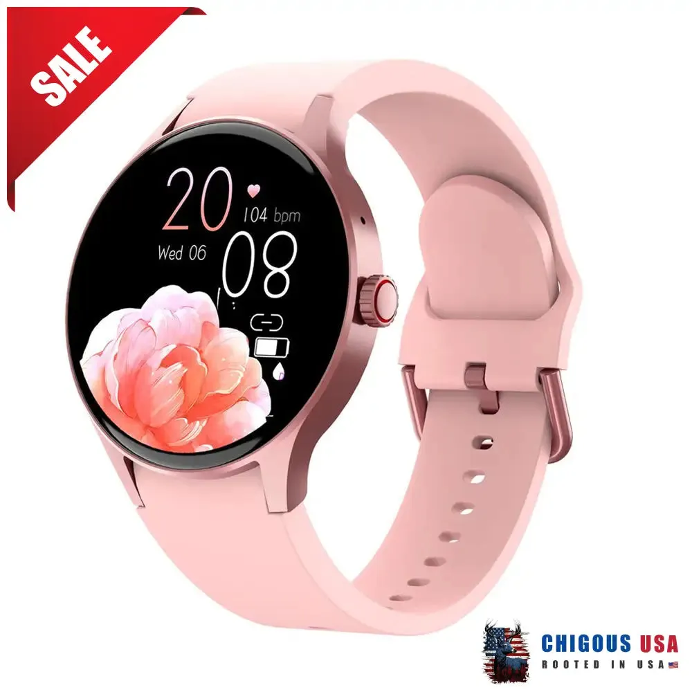BEARSCOME Bluetooth Talk Play Music Health Waterproof Smartwatch