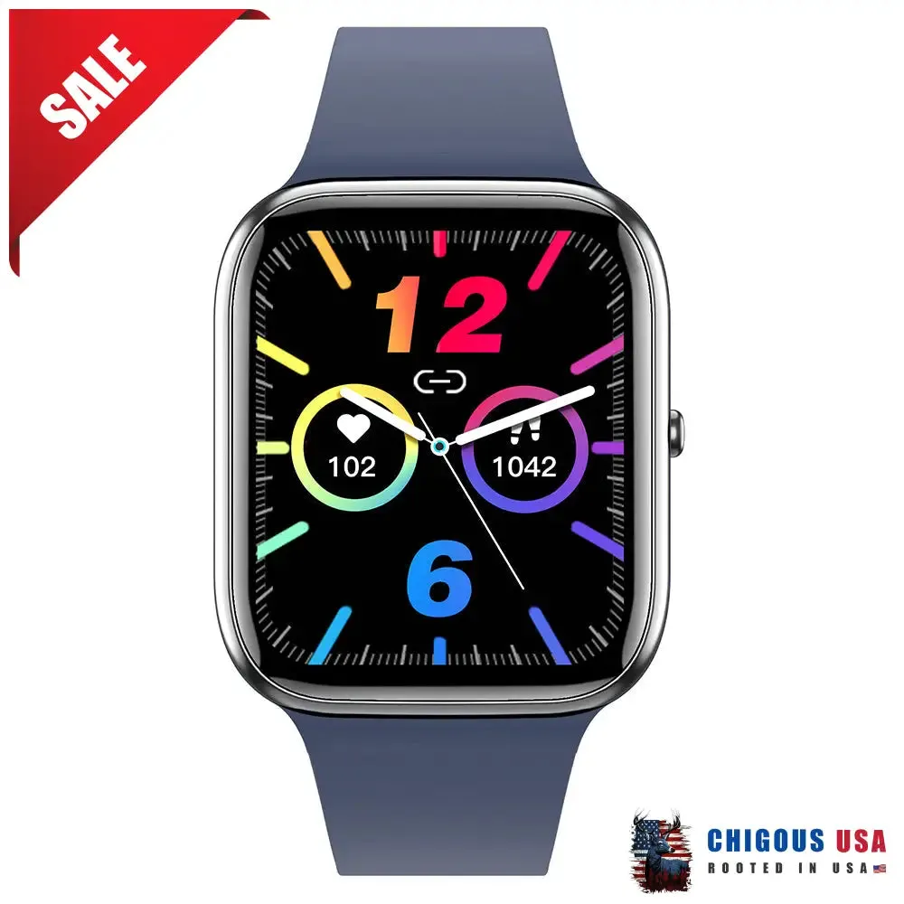 BEARSCOME Bluetooth Talk Play Music Health Waterproof Smartwatch