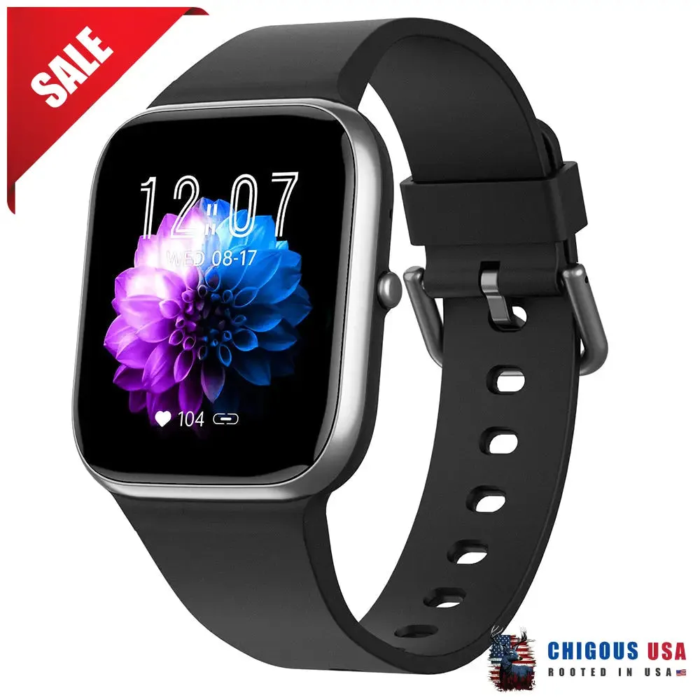BEARSCOME Bluetooth Talk Play Music Health Waterproof Smartwatch