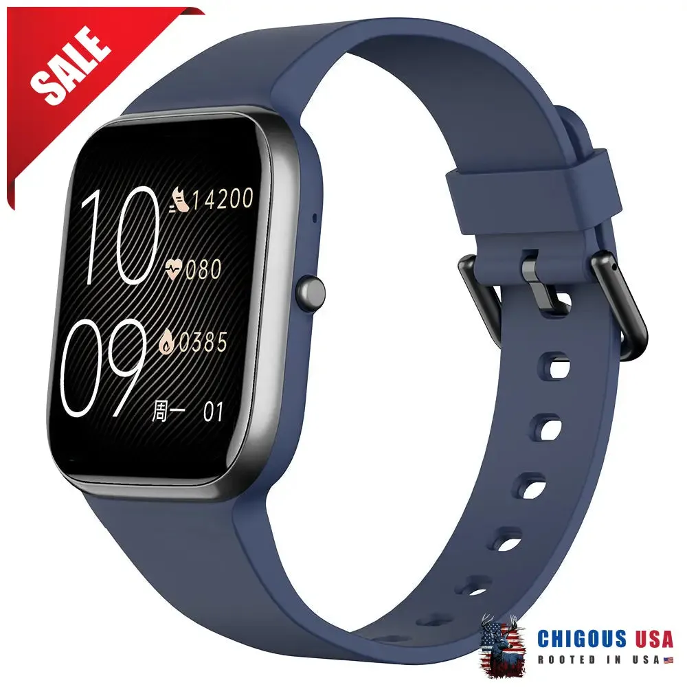 BEARSCOME Bluetooth Talk Play Music Health Waterproof Smartwatch