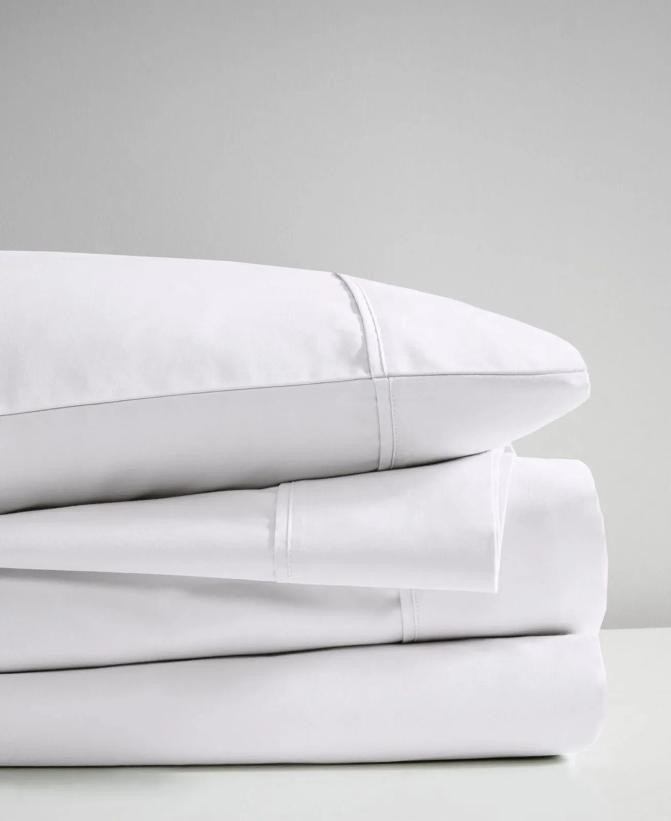 Beautyrest 600 Thread Count 4 Piece Cotton Blend Sheet Set White California King