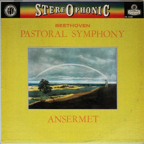 Beethoven - Symphony No. 6 (Pastoral) / Ansermet - White Hot Stamper (With Issues)