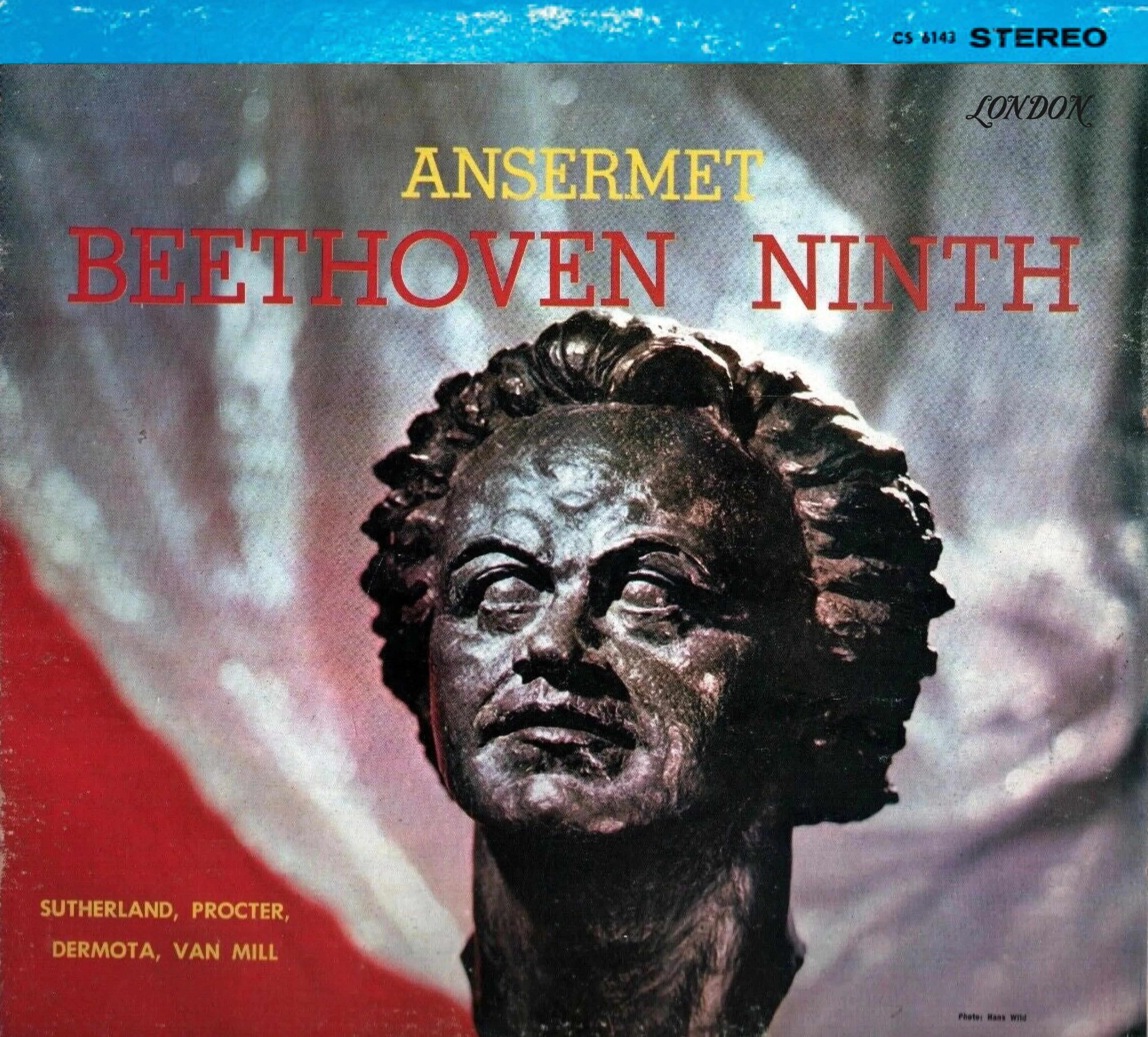 Beethoven - Symphony No. 9 / Ansermet - White Hot Stamper (With Issues)