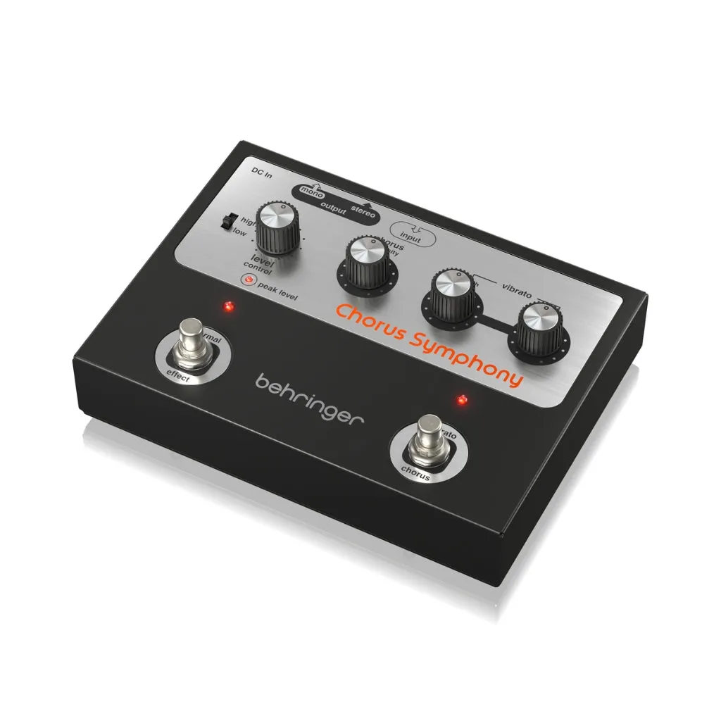 Behringer Chorus Symphony, Chorus and Vibrato Guitar Effects Pedal