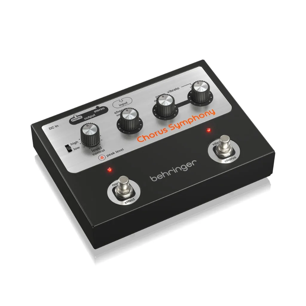 Behringer Chorus Symphony, Chorus and Vibrato Guitar Effects Pedal