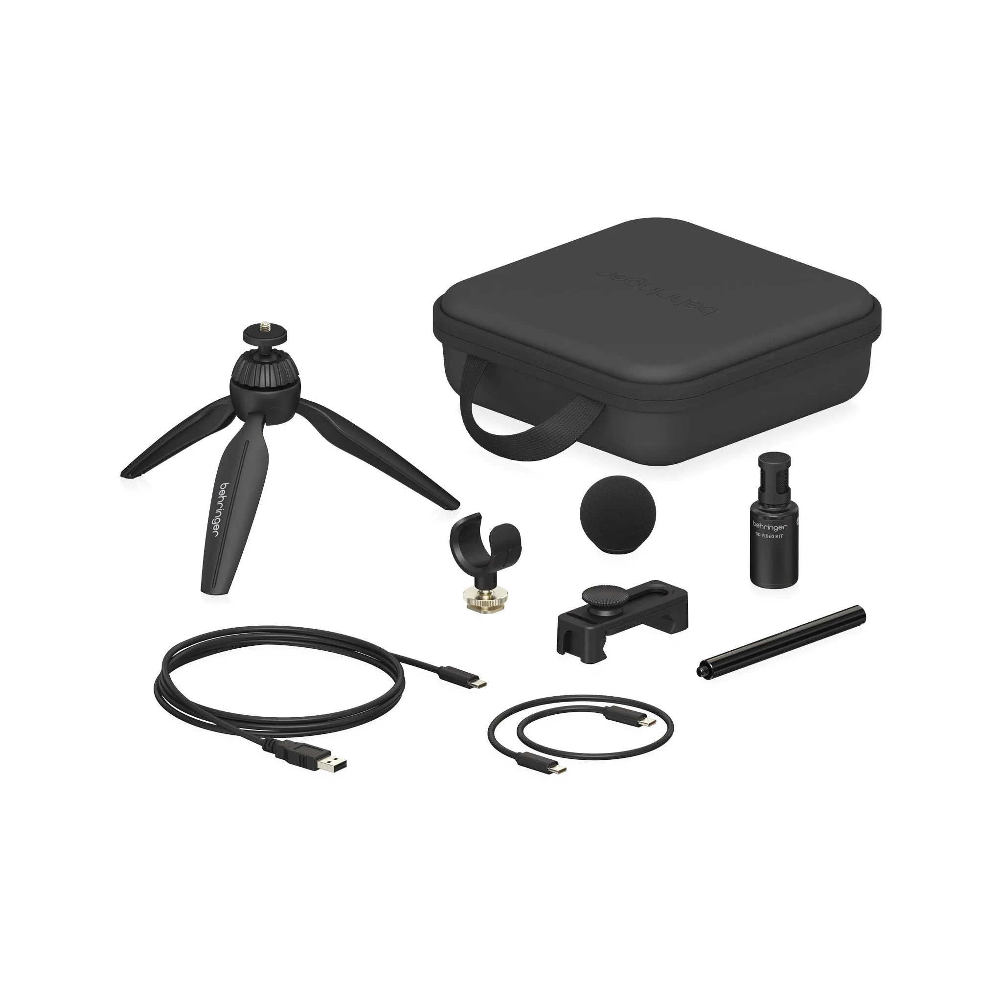 Behringer GO VIDEO KIT Professional Video Production Microphone Kit (000-FBQ00)
