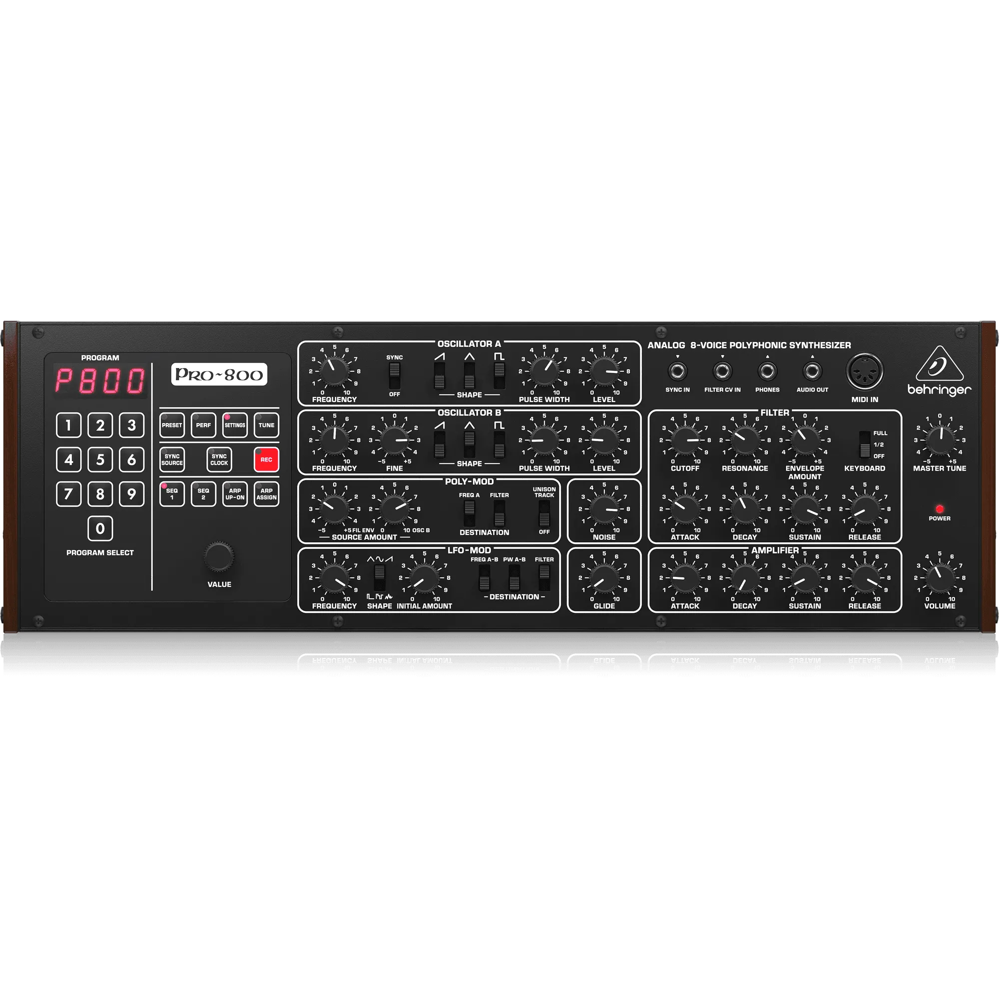 Behringer PRO800 Analog 8-Voice Polyphonic Synthesizer