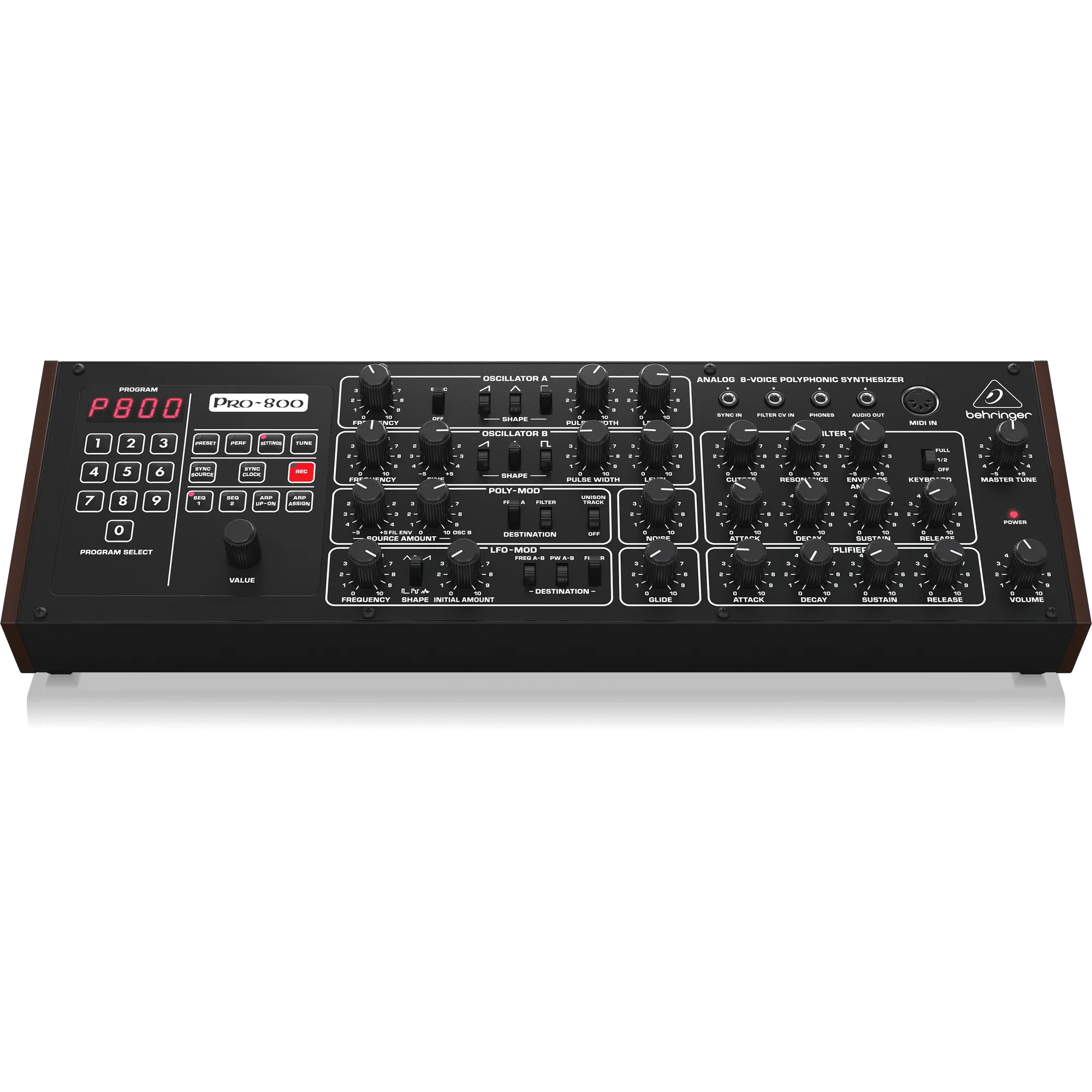 Behringer PRO800 Analog 8-Voice Polyphonic Synthesizer