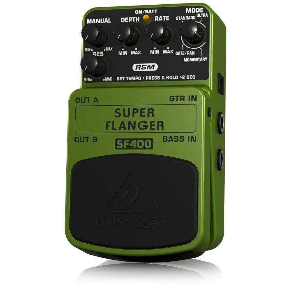 Behringer SF400 Super Flanger Guitar Effects Pedal