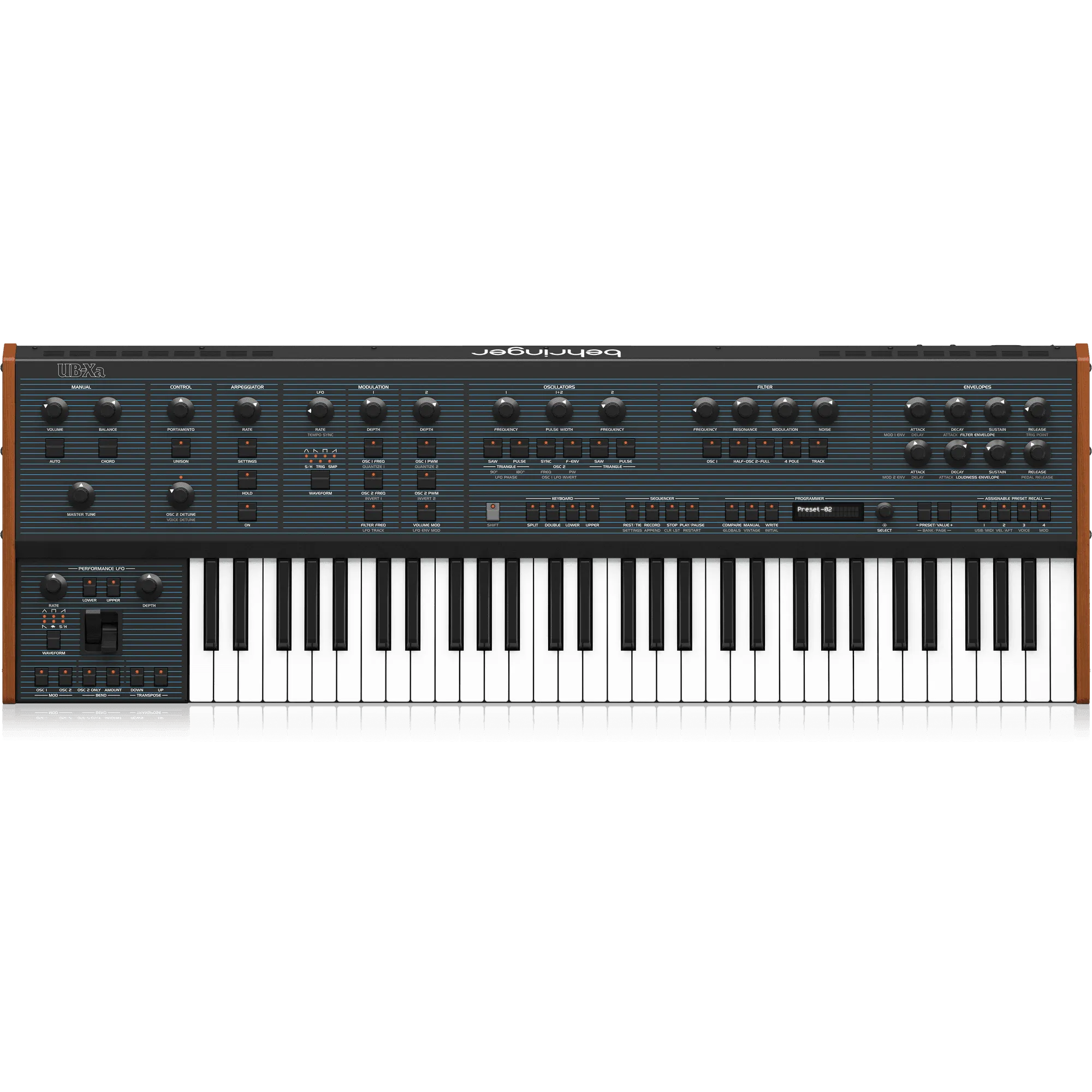 Behringer UB-Xa Classic Analog 16-Voice Multi-Timbral Polyphonic Synthesizer