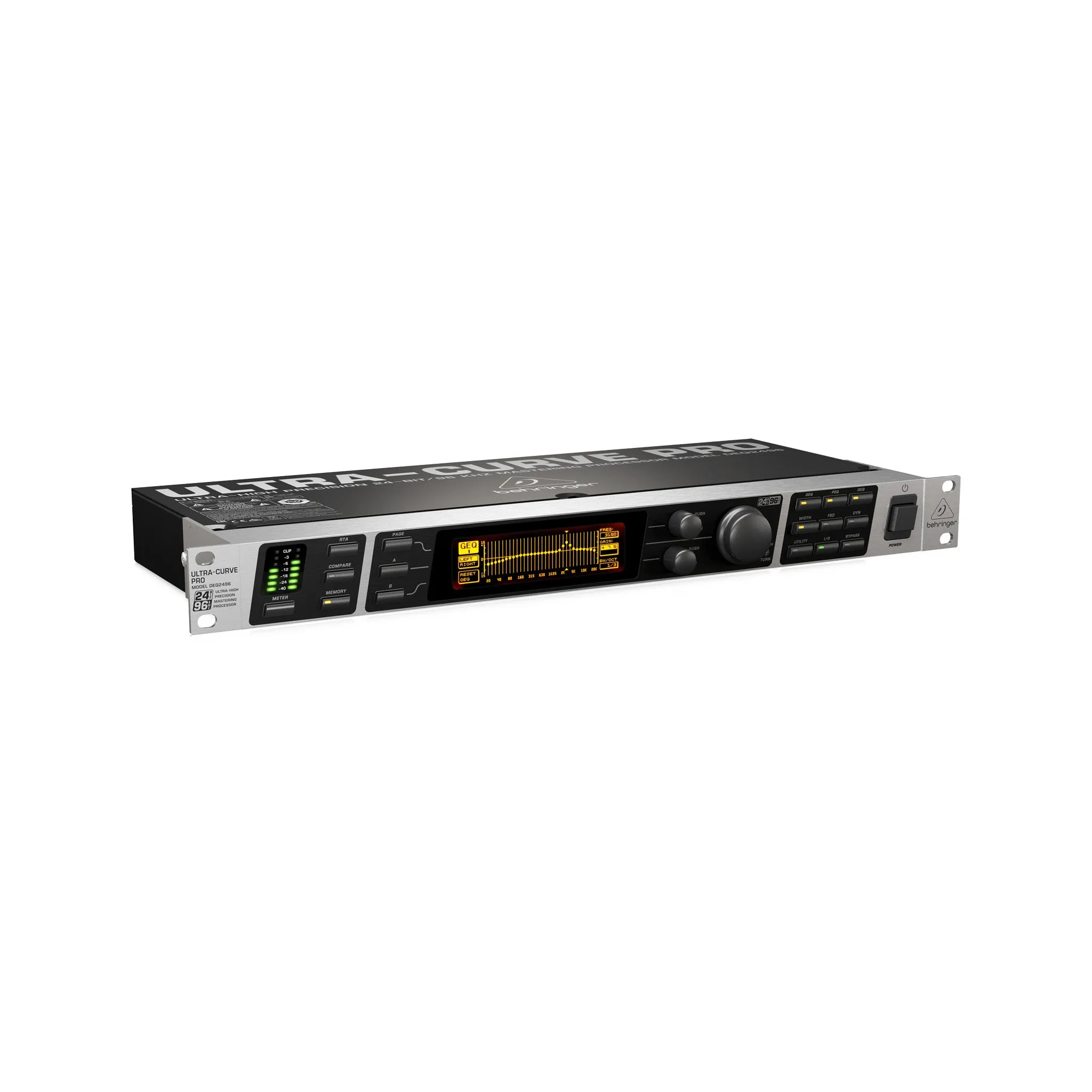 Behringer Ultracurve Pro DEQ2496 2-channel Equalizer and Mastering Processor