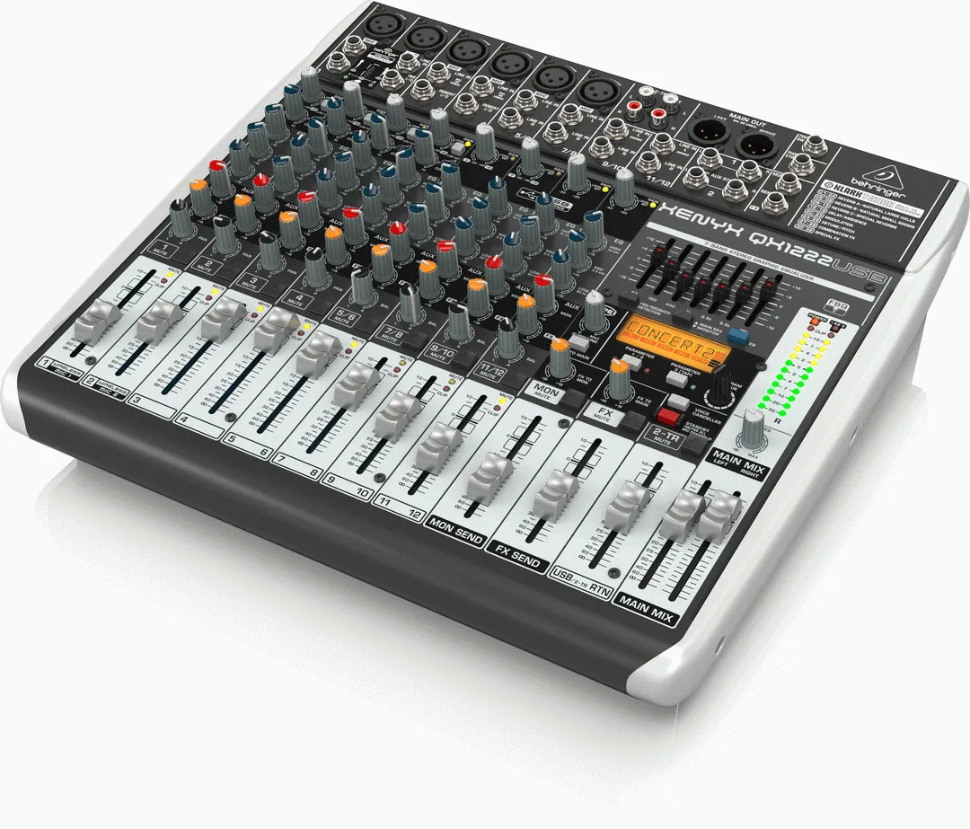 Behringer XENYX QX1222USB Mixer