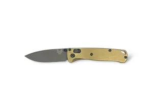 Benchmade Mini Bugout Custom Brass
