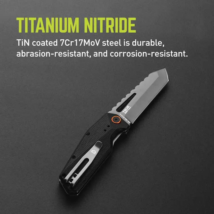 BERM Tanto Flipper Knife
