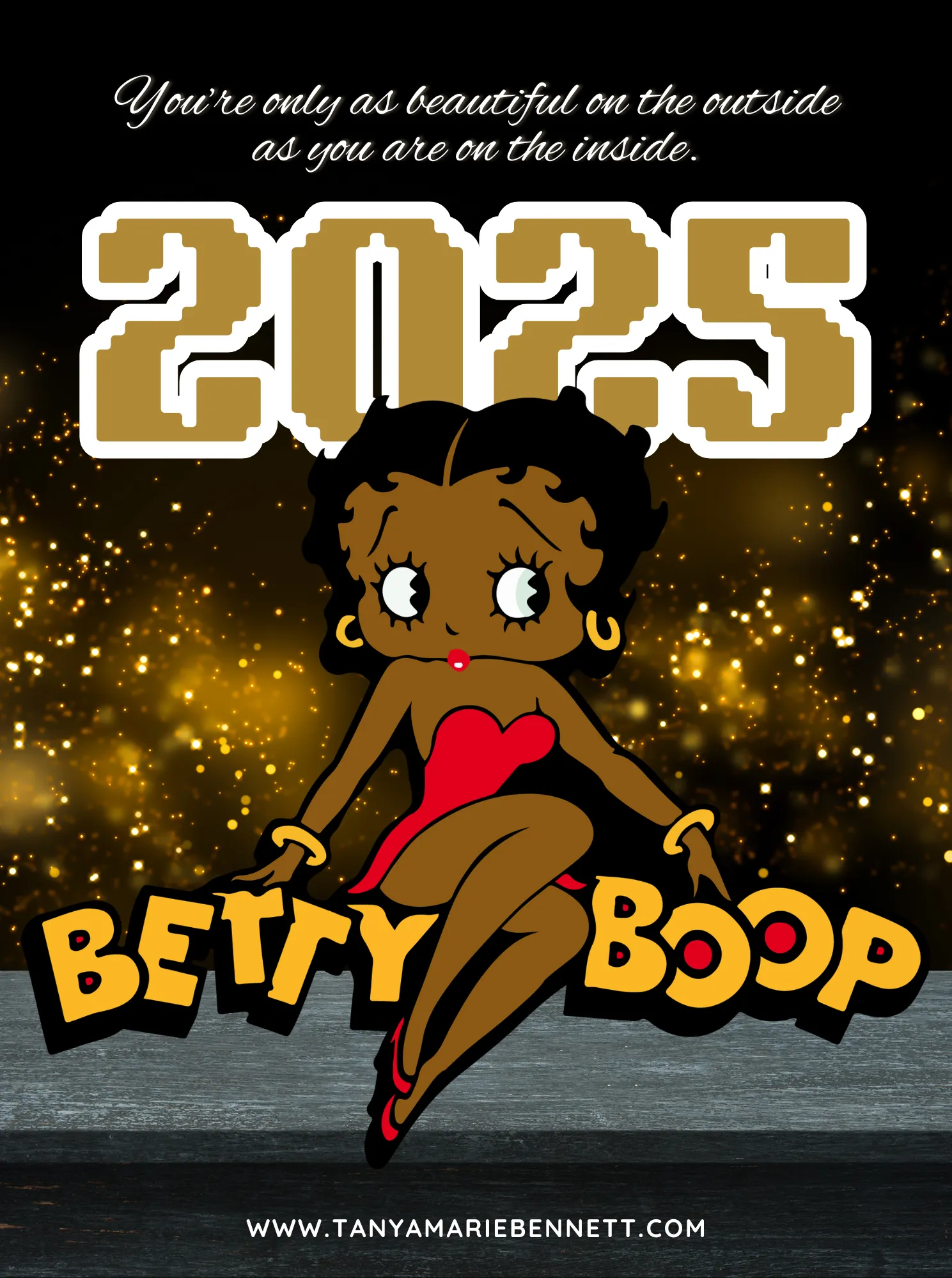 Betty Boop 2025 Calendar Printable, Cute Digital Calendar 2025, Wall Calendar PDF, Editable Calendar, Monthly Planner, Homeschool Planner