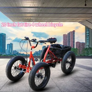 Bicycle 20-inch fat tire