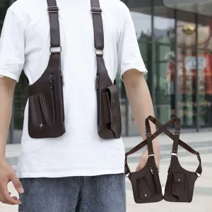🔥Big Sale🔥Men's Anti-Theft Multi-Pocket Double-shoulder Tactical Bag
