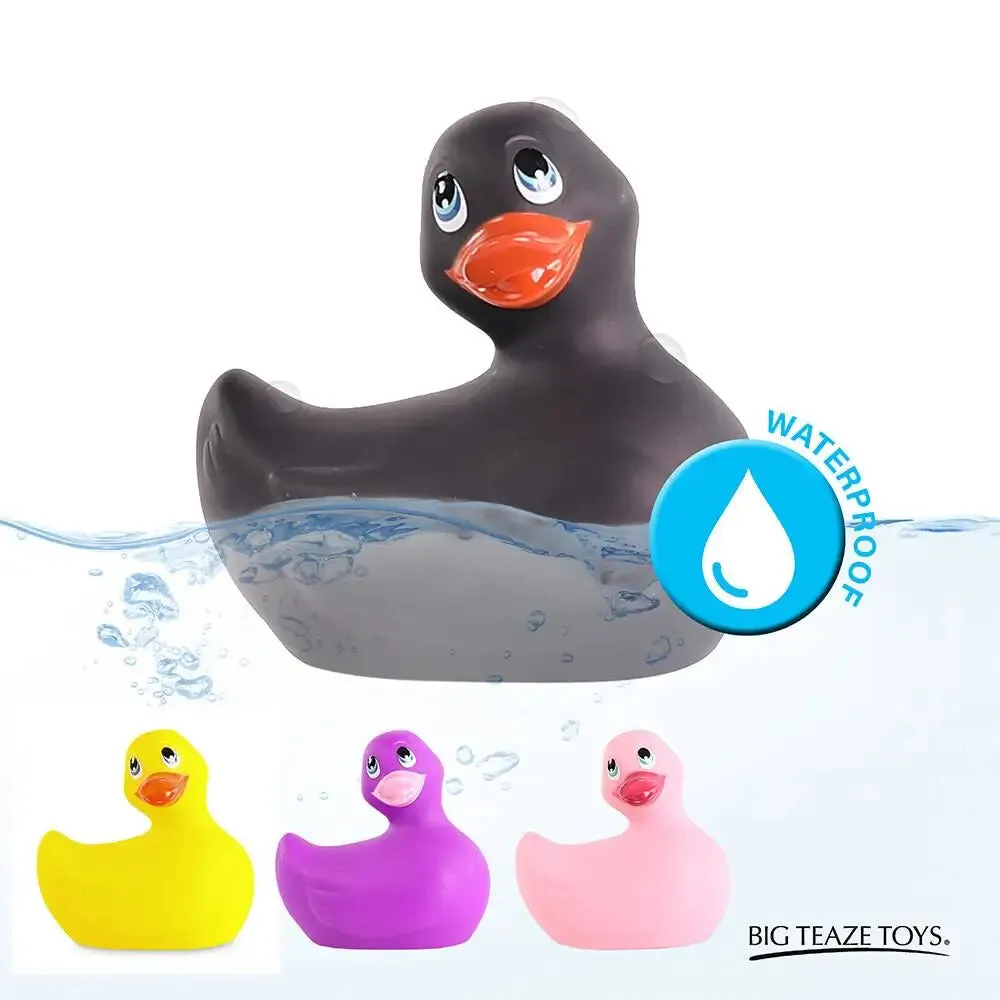 Big Teaze Black Duckie Multi-speed Waterproof Clitoral Vibrator