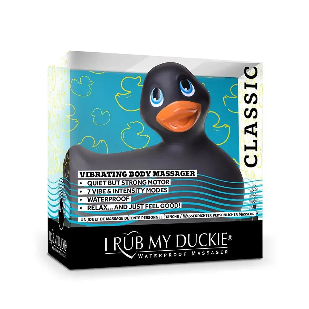 Big Teaze Black Duckie Multi-speed Waterproof Clitoral Vibrator