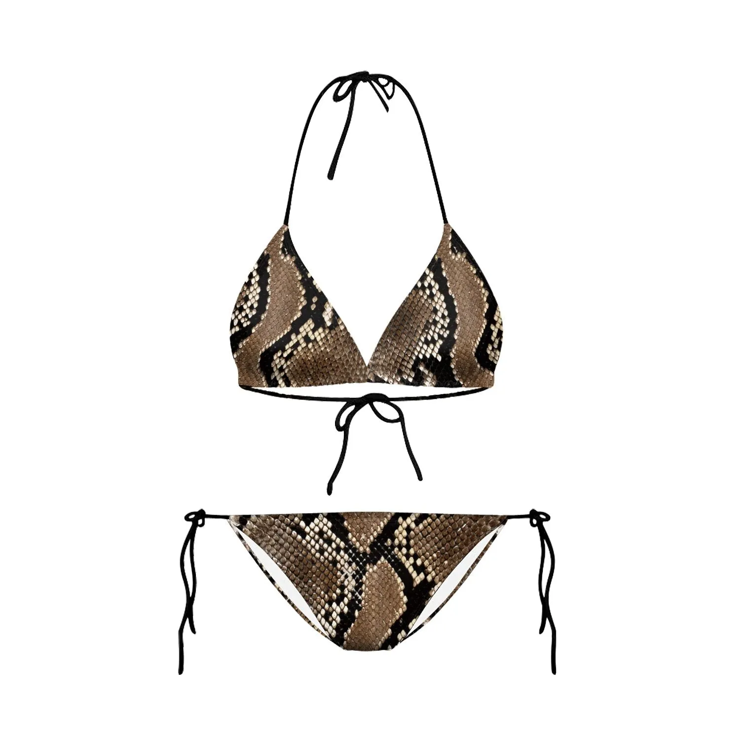 Bikini 2023 Plavky Mujer Sexy Set Swimsuit biquini Skull Printed Women Bra Swimwear Green Bathing Suit Bikinis  Y03002