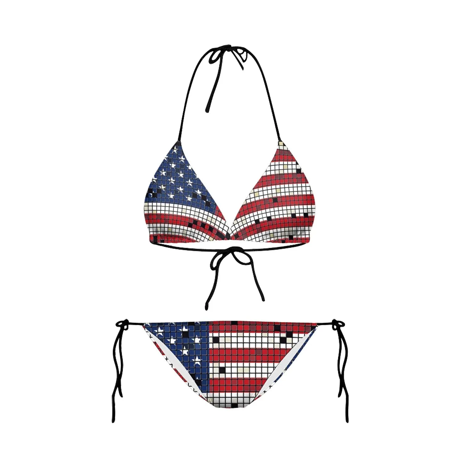 Bikini 2023 Plavky Mujer Sexy Set Swimsuit biquini Skull Printed Women Bra Swimwear Green Bathing Suit Bikinis  Y03002