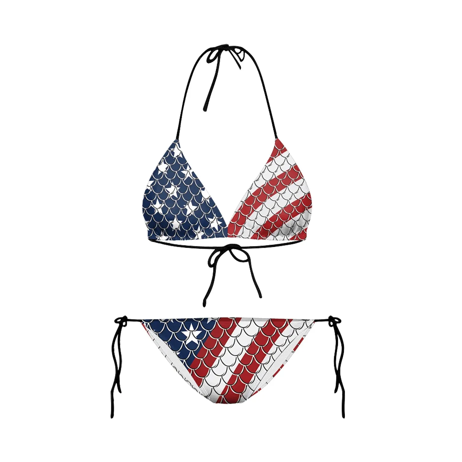 Bikini 2023 Plavky Mujer Sexy Set Swimsuit biquini Skull Printed Women Bra Swimwear Green Bathing Suit Bikinis  Y03002