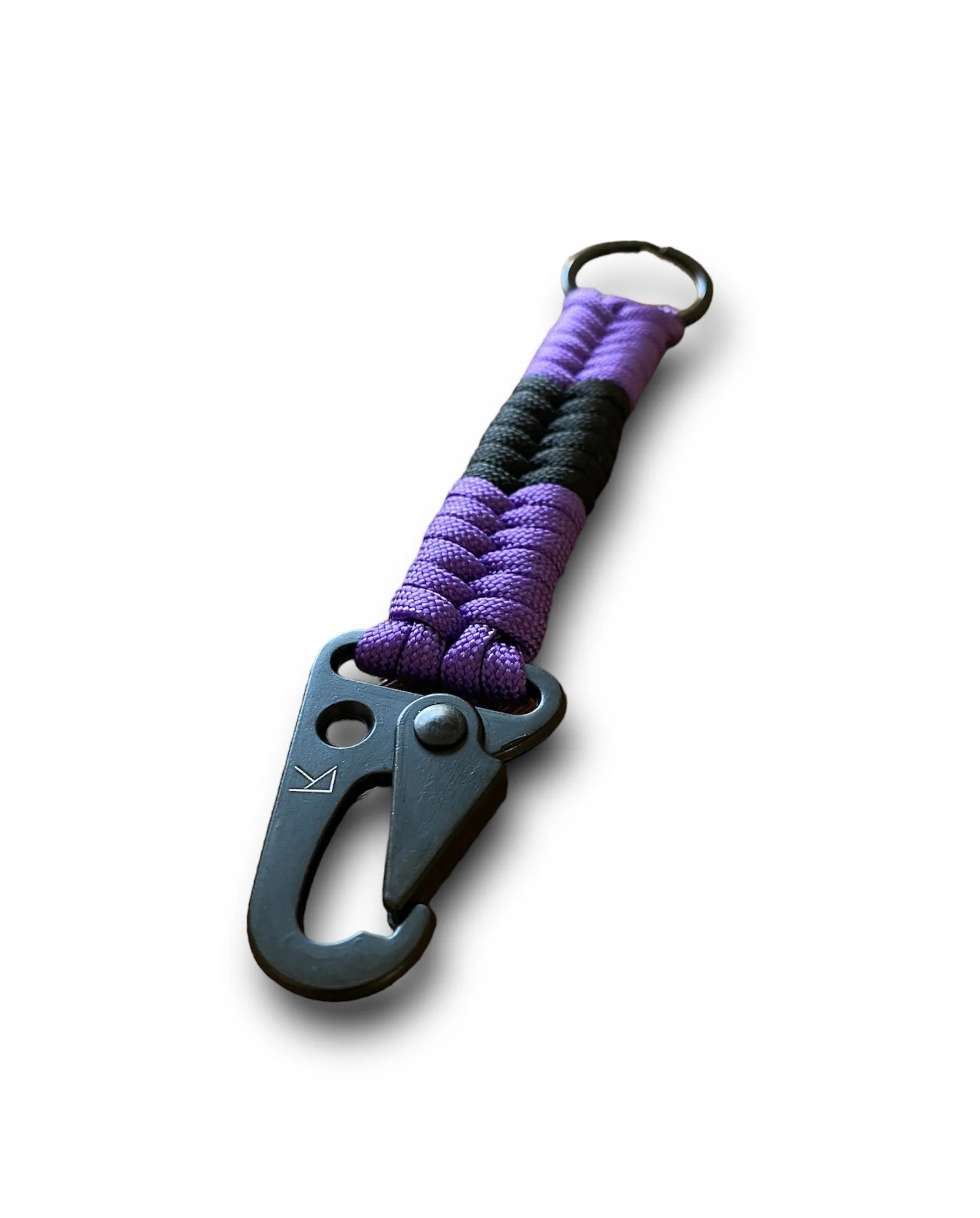BJJ Rank Paracord Keychain