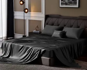 Black Sheet Set in King