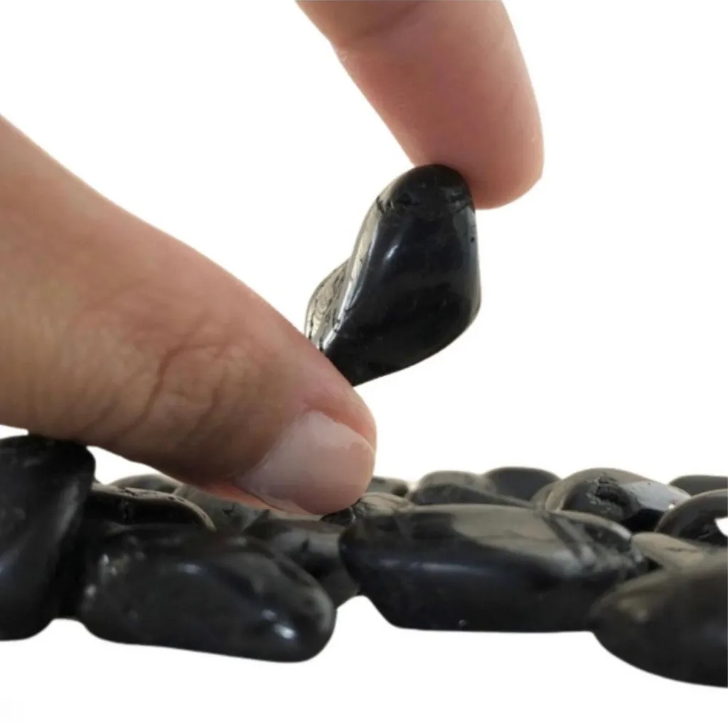 Black Tourmaline Tumbled Pocket Stone
