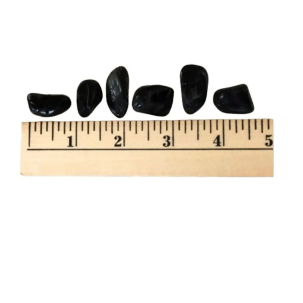Black Tourmaline Tumbled Pocket Stone