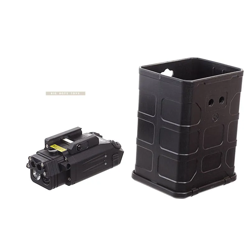 Blackcat Airsoft Tactical Flashlight for 20mm Rail - Black