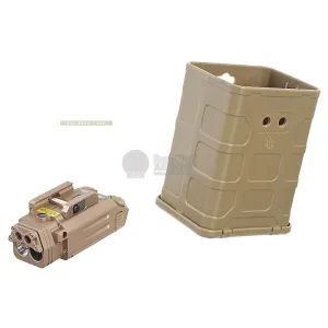 Blackcat Airsoft Tactical Flashlight for 20mm Rail - Tan
