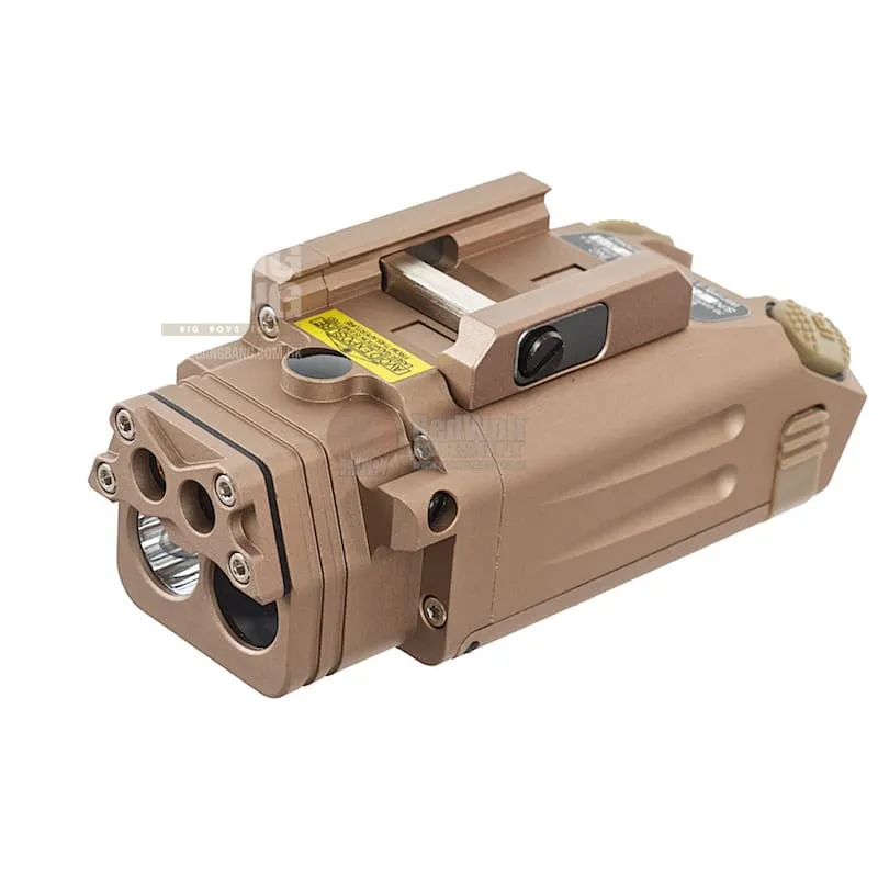 Blackcat Airsoft Tactical Flashlight for 20mm Rail - Tan