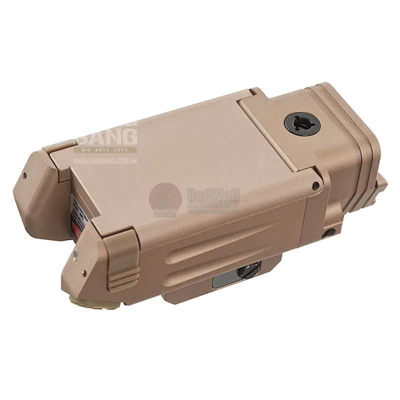 Blackcat Airsoft Tactical Flashlight for 20mm Rail - Tan