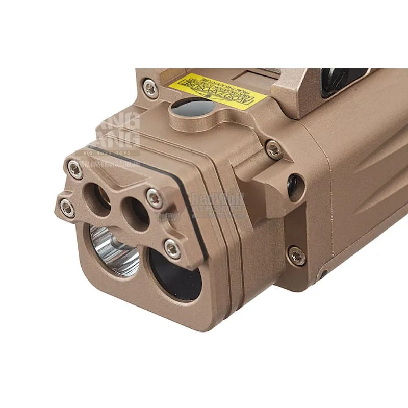 Blackcat Airsoft Tactical Flashlight for 20mm Rail - Tan
