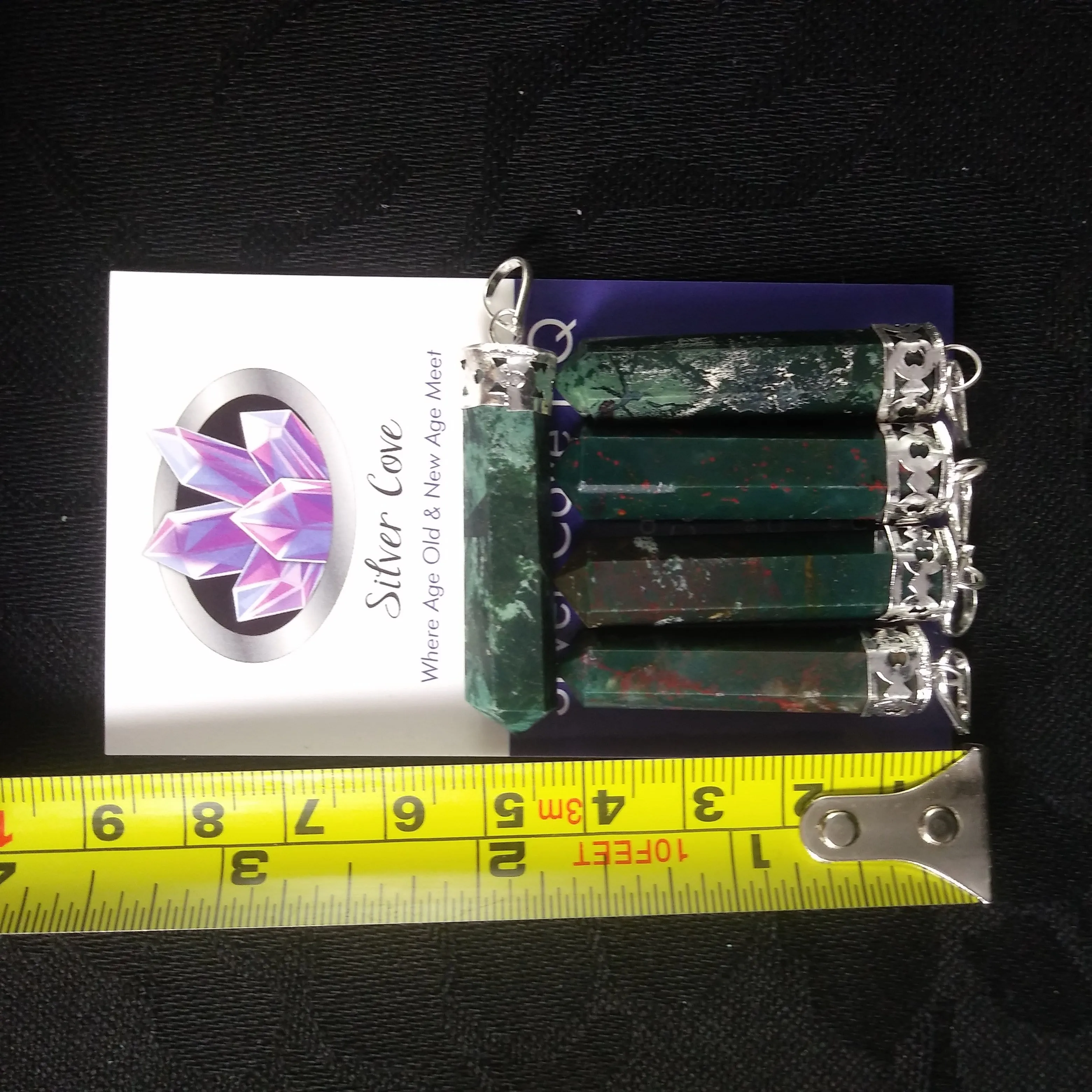 Bloodstone Point Pendant
