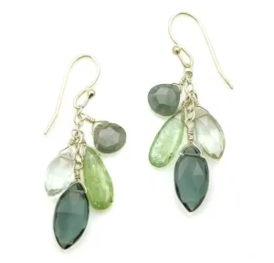 Bloom Silver Earrings