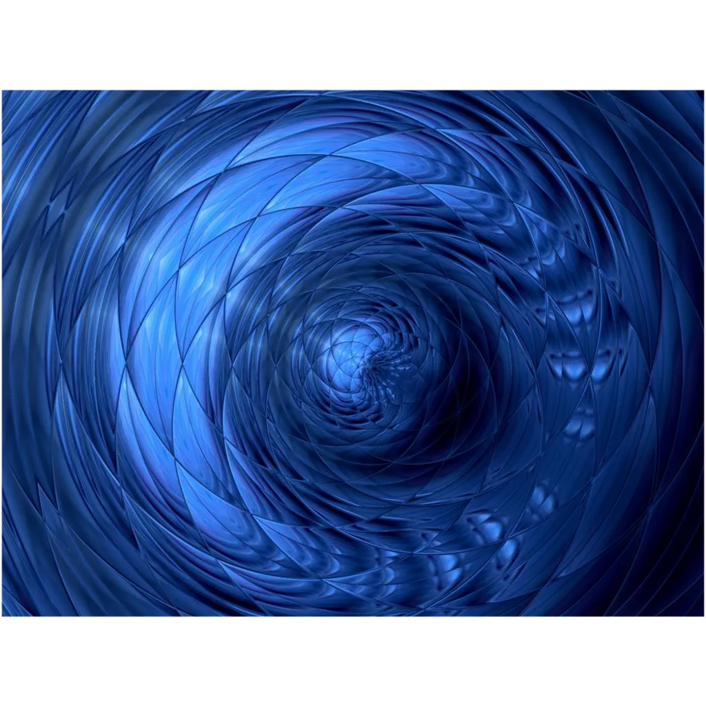 Blue Portal Canvas Posters