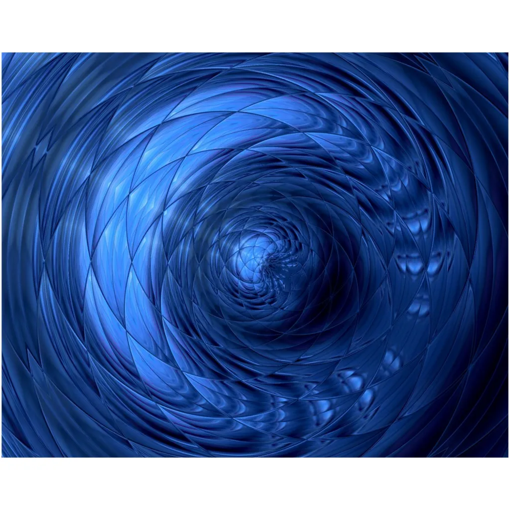 Blue Portal Canvas Posters